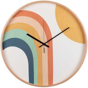 Adda Home Reloj multicolor de acrílico 60x4.5x60cm