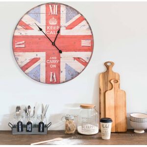 vidaXL Reloj vintage de pared UK 60 cm