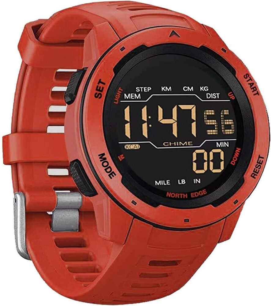 North Edge mars reloj deportivo Rojo (UNICA)