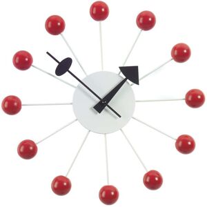 Vitra - Horloge rouge