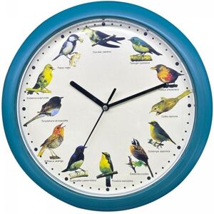 - Horloge chant d'oiseau Bleu HG03718 - Bleu