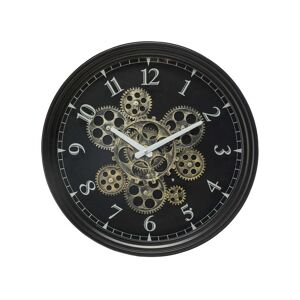 Conforama Horloge noir 37 cm PINDUS