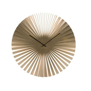 Karlsson Horloge design métal xl diam. 50 cm doré