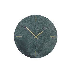 Light & Living Horloge vert métal ø43cm