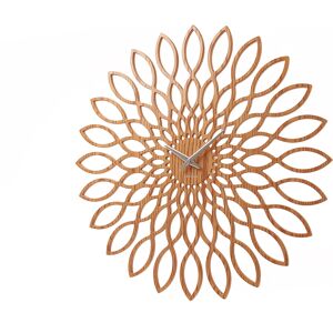 Karlsson Horloge en bois sunflower 60 cm