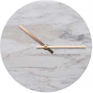 Zuiver Horloge en marbre blanc