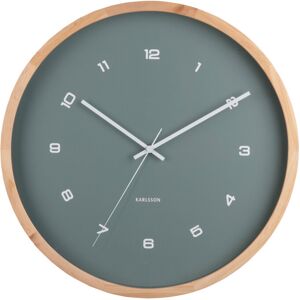 Karlsson Horloge murale ronde D41,6cm vert