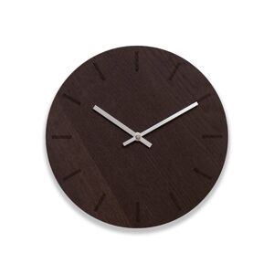 Hemverk Horloge murale en bois marron D28cm