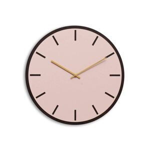 Hemverk Horloge murale en linoleum rose D38cm