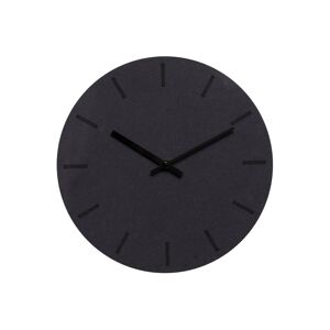 Hemverk Horloge murale en bois noir D28cm