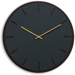 Hemverk Horloge murale en linoleum gris D38cm