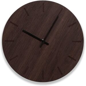 Hemverk Horloge murale en bois marron D28cm