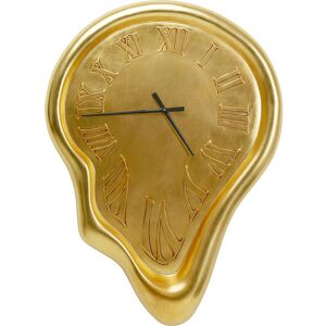 Kare Design Horloge murale en polyresine doree 127x92