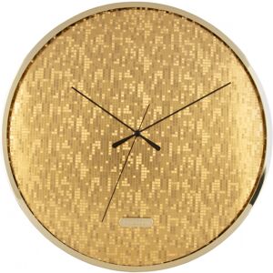 Present Time Horloge murale disco metal or d40cm