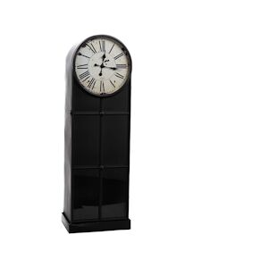 AMADEUS Bibliothèque horloge 143 cm - Noir Autre Métal Amadeus 46x33 cm