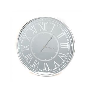 AMADEUS Horloge miroir - Transparent Rond Verre Amadeus 60x4.5 cm