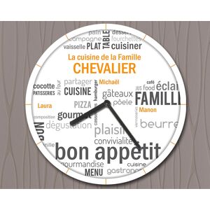 Cadeaux.com Horloge Petits mots pour la Cuisine