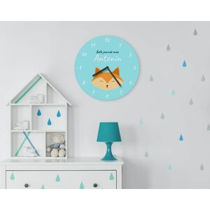 Cadeaux.com Horloge Personnalisable - Petit Renard