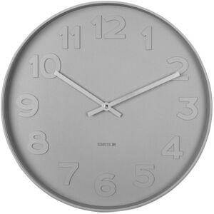 Karlsson Mr. Grey - Horloge murale ronde ø37,5cm - Couleur - Gris