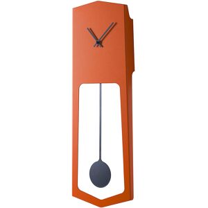 COVO horloge murale AIKA (Orange, aiguilles noires - Metal)