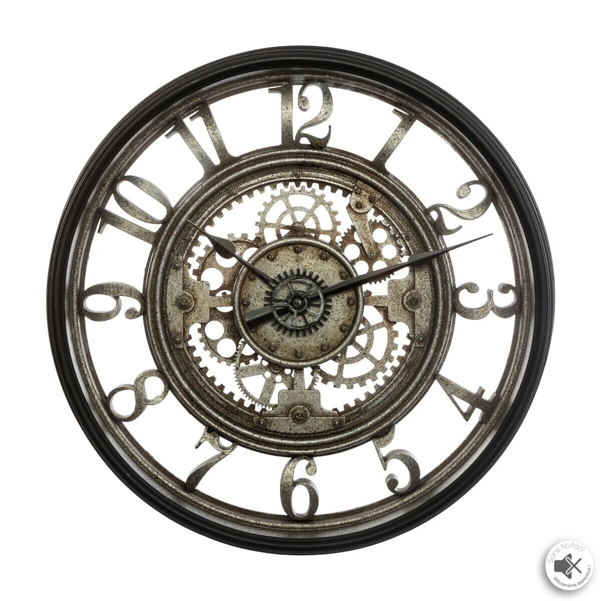 Atmosphera Horloge "Mécanisme" D51 cm