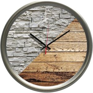 Leroy Merlin Orologio Wall in mdf, multicolore L 38 x H 38 cm