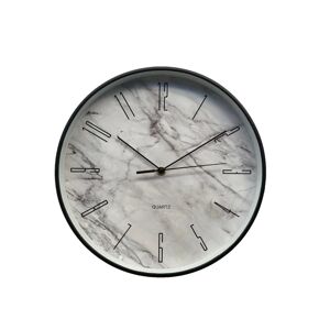 Leroy Merlin Orologio Marble, nero Ø 30 cm