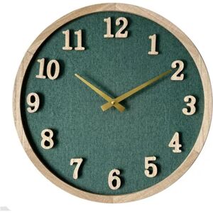 Leroy Merlin Orologio a parete Aldra in mdf, verde e beige Ø 40 cm L 40 x H 40 cm