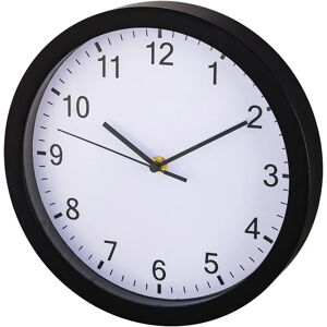 Hama Orologio da muro Pure, 25 cm, movimento silenzioso, nero