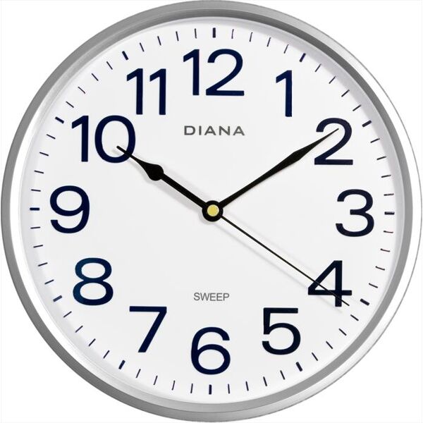 elite-diana orologio da parete 111 739/9-silver