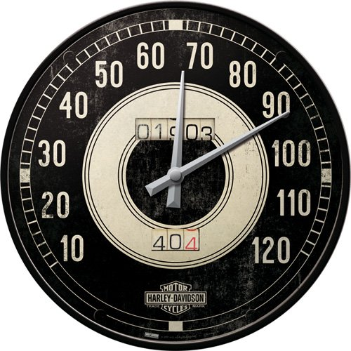 Orologio Wall Clock Harley-Davidson Tacho, 31x6x31 cm