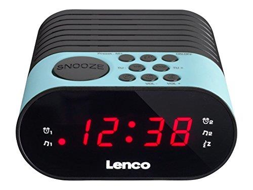 Lenco CR-07 radio Orologio Nero, Blu