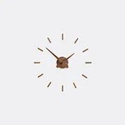 Nomon 'sunset' Clock, Walnut