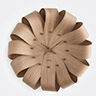 Nomon 'brisa' Clock, Oak And Ash