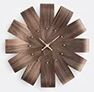 Nomon 'ciclo' Clock, Walnut And Brass