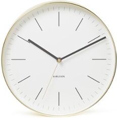 Karlsson Minimal wandklok 27,5 cm - Wit