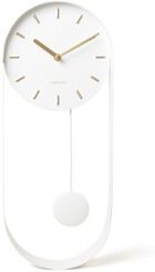 Karlsson Charm Pendulum wandklok - Wit