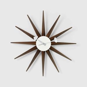 Vitra Sunburst Clock, Walnut
