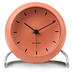 Arne Jacobsen Clocks AJ City Hall bordklokke Pale orange