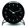 Arne Jacobsen Clocks AJ City Hall bordklokke sort