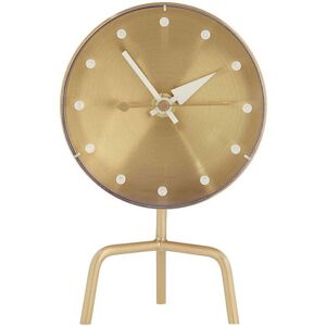 Vitra - Tripod Clock - Mässing - Guld - Klockor