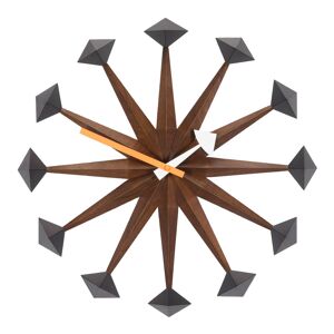 Vitra - Polygon Clock - Träfärgad - Klockor