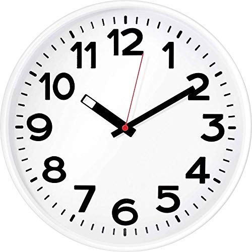 82321 EuroTime  Quarz wall clock white