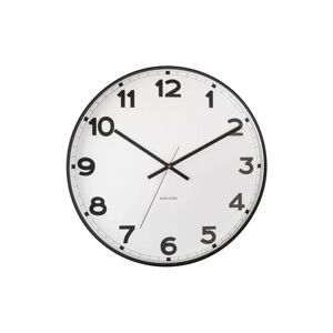 Karlsson 25cm Silent Wall Clock white 20.0 H x 20.0 W x 4.0 D cm