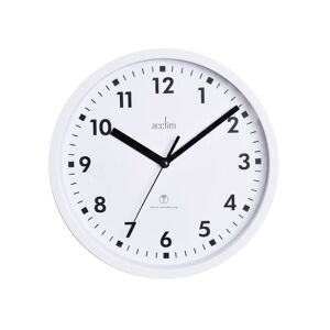 Nardo White Clock - Acctim