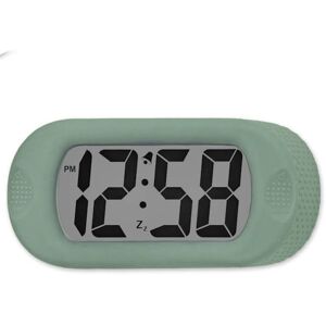 Silicone Pale Green Clock - Acctim