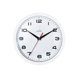 Acctim Aylesbury Wall Clock White