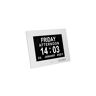 YCOO Dementia Clocks 7 Inches Calendar Clocks Day Date Clock Digital Clock with Large