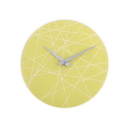 Metro Archambault 40cm Wall Clock Metro Lane Colour: Yellow  - Size: Runner 60 x 240cm