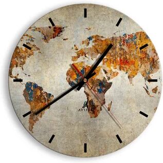 Rio Mclane Silent Wall Clock Williston Forge Size: 30cm H x 30cm W x 0.4cm D  - Size: